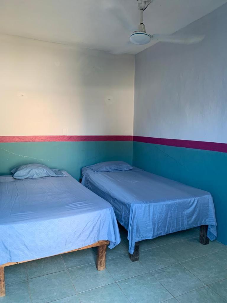 Pisté Hostal Y Temazcal Guemez מראה חיצוני תמונה